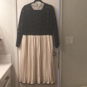 Dainty Jewells 3x black lace and cream Dainty Jewells dress